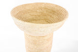 KAZI All Natural Extra Tall Pedestal Bowl Catch All Baskets KAZI 