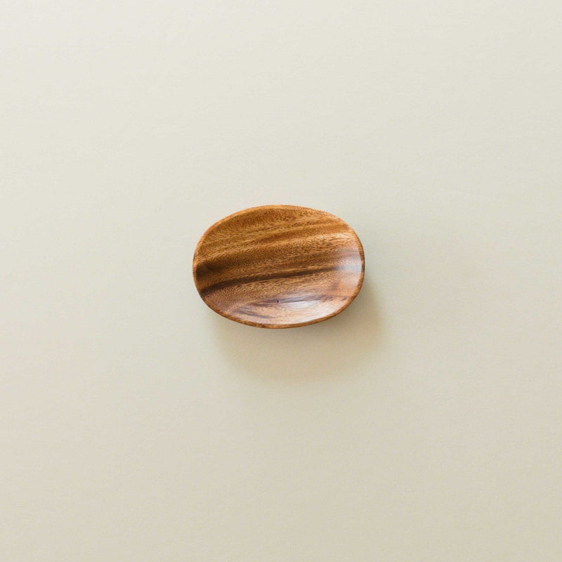 LIKHÂ Acacia Oval 5" Wood Dish | LIKHÂ LIKHÂ 