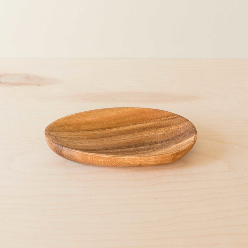 LIKHÂ Acacia Oval 7" Wood Dish - Trinket Tray | LIKHÂ LIKHÂ 