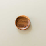 LIKHÂ Acacia Round 6" Wood Plate - Snack Plate | LIKHÂ LIKHÂ 