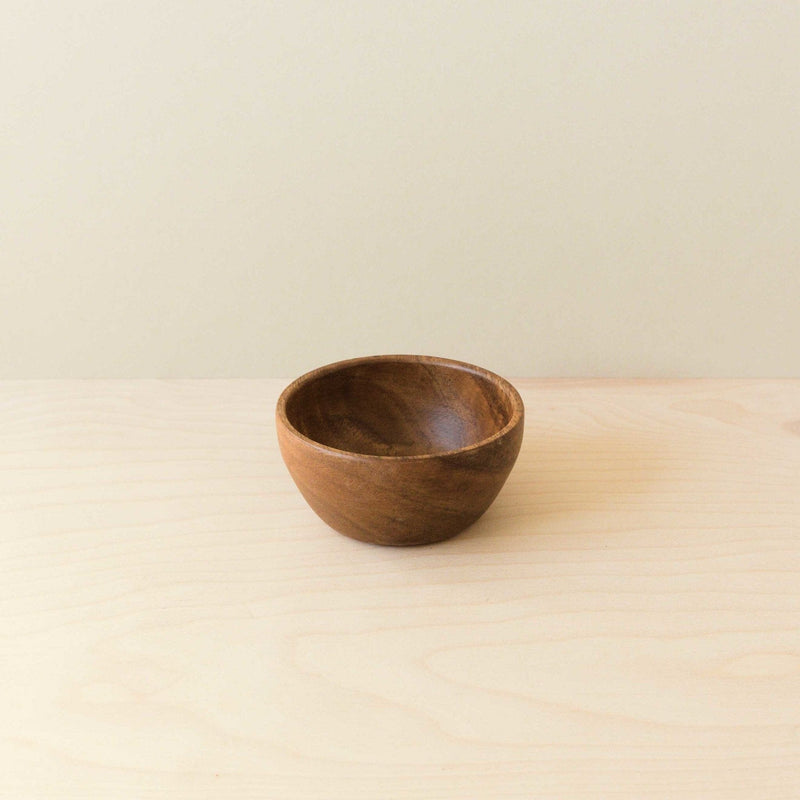 LIKHÂ Acacia Tapered Bowl 4" | LIKHÂ LIKHÂ 