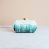 LIKHÂ Teal Clutch Bag - Handmade Clutch | LIKHÂ Clutches LIKHÂ 