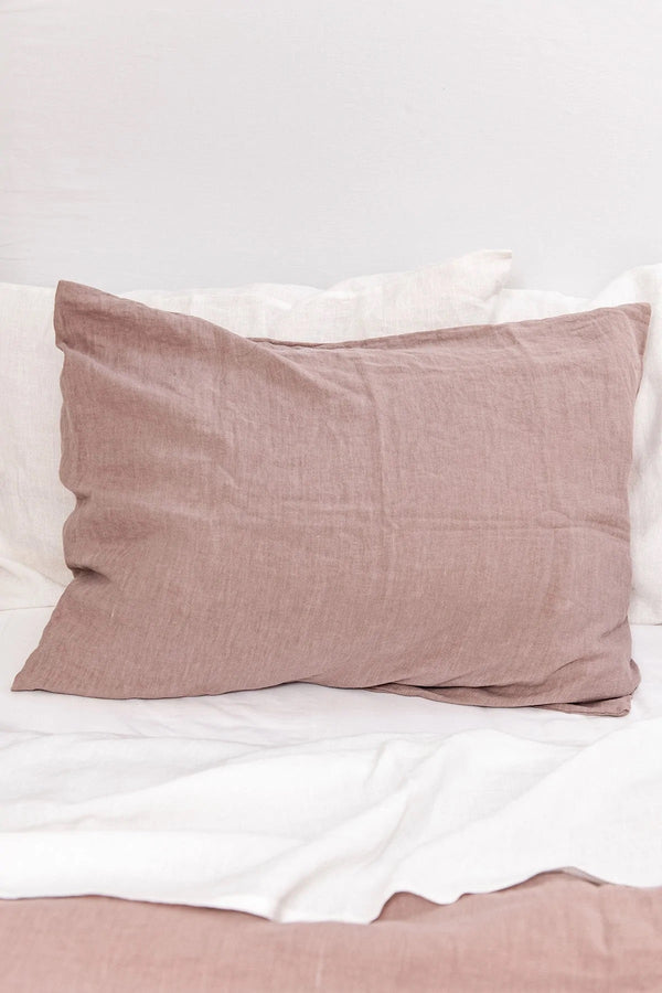 Dirty Pink” Linen Cloud Pillow