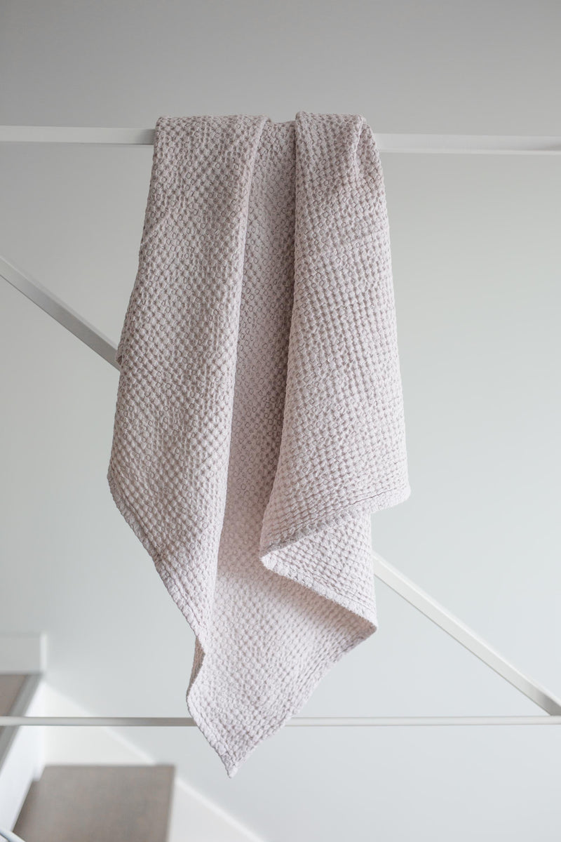 Linen-Cotton Waffle Towel