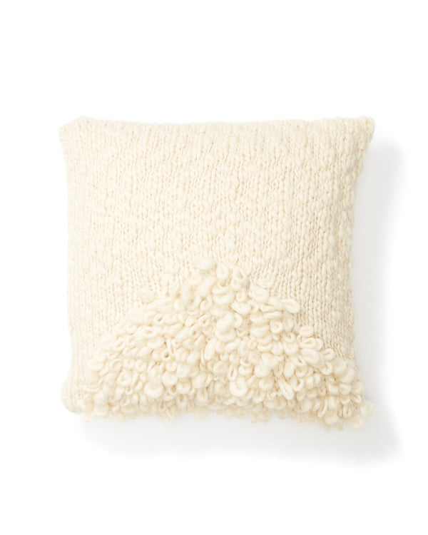 Minna Moon Shag Pillow Cream Pillows Minna