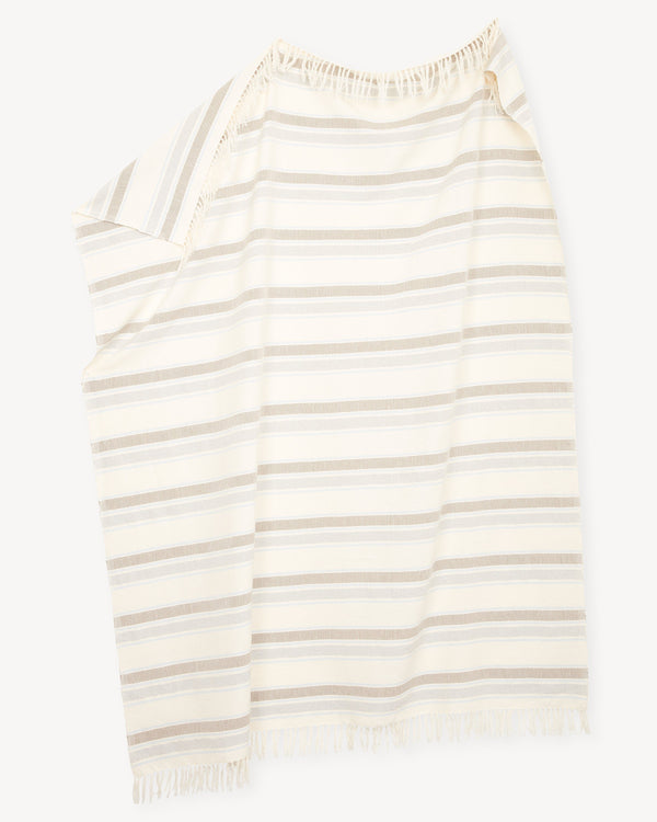 Minna Sky Stripe Throw Blanket Minna 