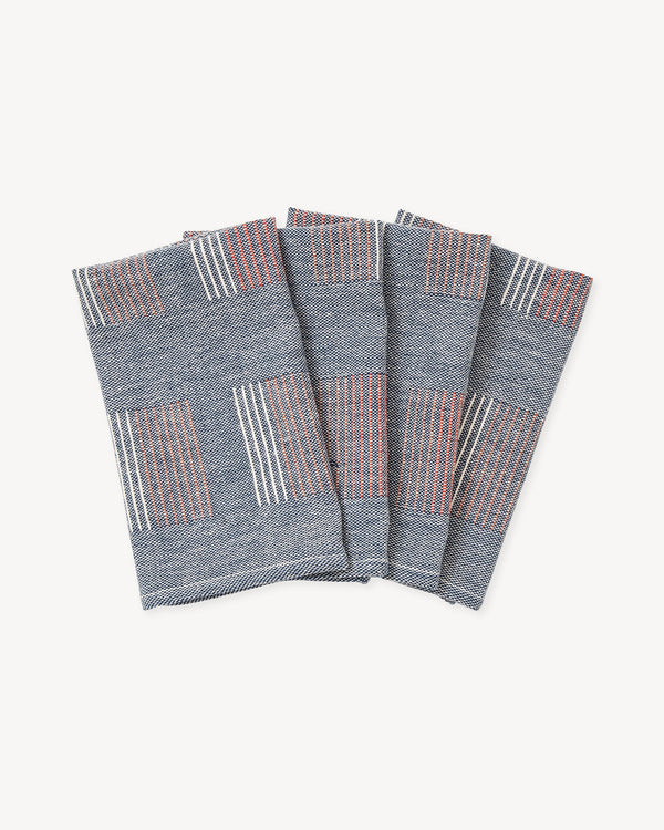 Minna Stacks Napkin - Horizon Kitchen Textiles Minna 