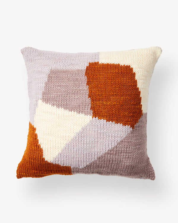 Mosaic Wool Throw Pillow Throw Pillows Minna 