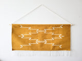 Mumo Toronto Yellow Cleo Handwoven Wall Hanging Mumo Toronto 