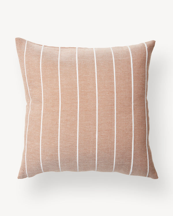 Recycled Stripe Throw Pillow Throw Pillows Minna 