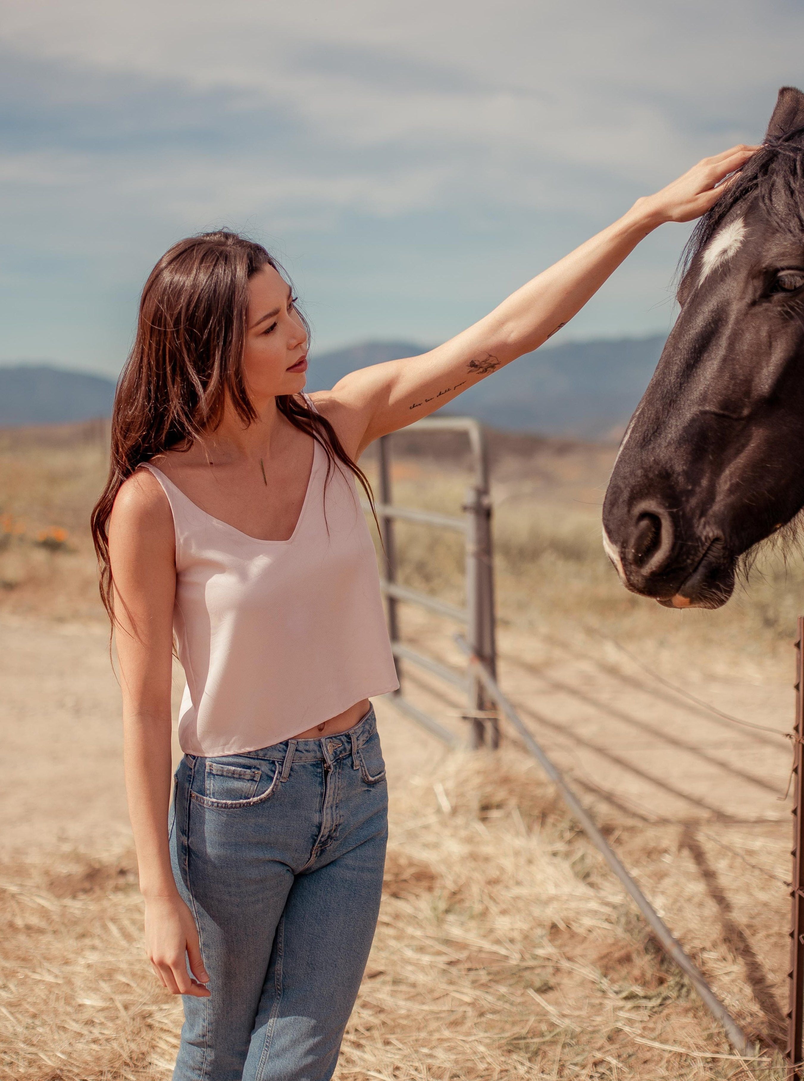 Women's Hemp and Tencel Cropped Pants