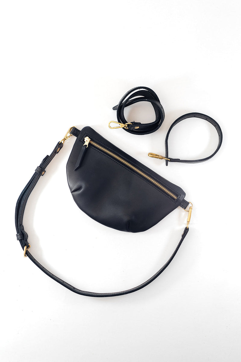 Sling Bag for Girls Black Color Stylish Leather Side Bag Box Pattern Bag  with Golden Chain and Long Belt Stylish Slingbag womens