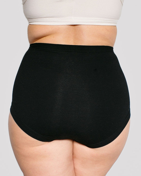 Mid Waist Briefs Cotton Underwear - Le Pritchard  Ethical Size Inclusive  Clothing, Australian Made