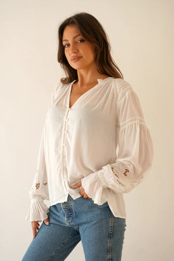 Stevie Blouse Shirts Paneros Clothing 