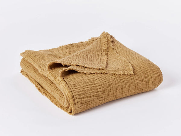 Topanga Matelasse Throw Blanket Throw Blankets Coyuchi Hazel 